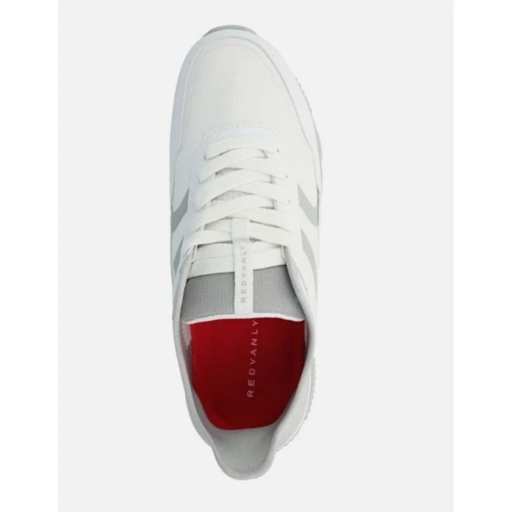 Men REDVANLY Challenger Spikeless Golf Sneakers Shoes White/Grey